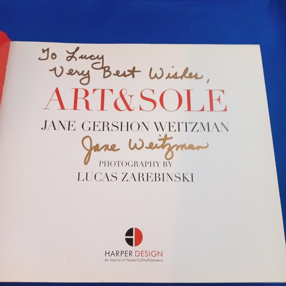 vintage 2013 Art & Sole book 2013 signed art book about shoe sculptures - Picture 3 of 12